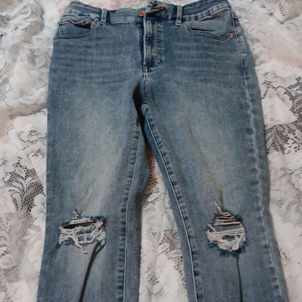 Womens Express Skinny High Rise Ultra Hyper Stretch